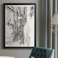 Europe Street Sketches I - Modern Framed Canvas Print