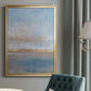 Visible Horizon II - Modern Framed Canvas Print