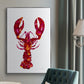 Lobster - Floater Framed Canvas Print