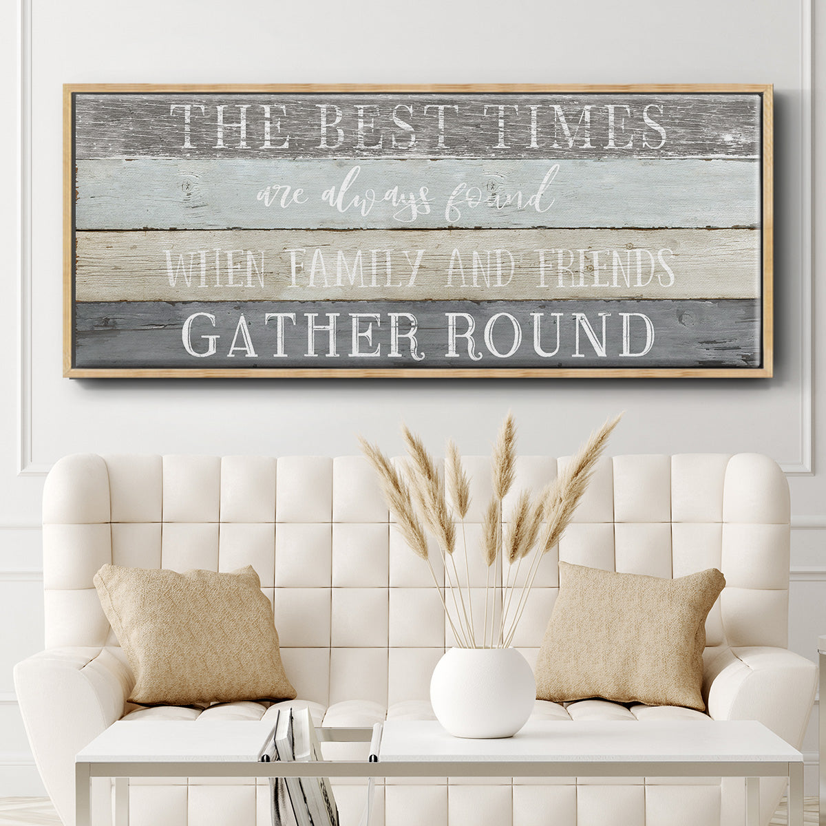 Best Times - Floater Framed Canvas Print