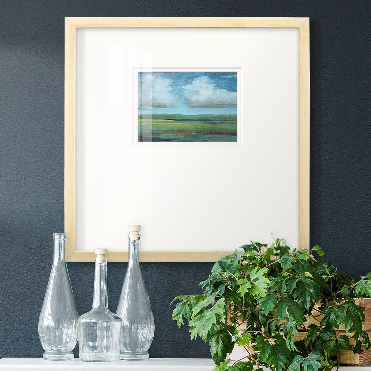 Natural Viewpoint- Premium Framed Print Double Matboard