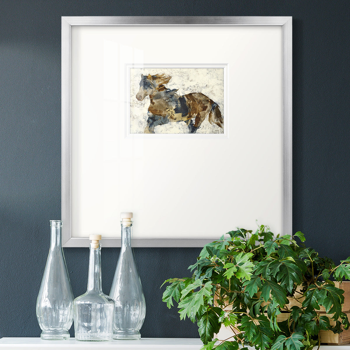 Gallop- Premium Framed Print Double Matboard