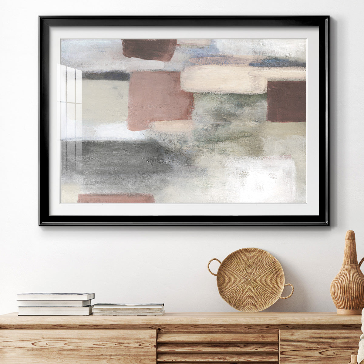 Bright Pastel Premium Framed Print - Ready to Hang