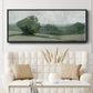 Soft Green Landscape I - Floater Framed Canvas Print