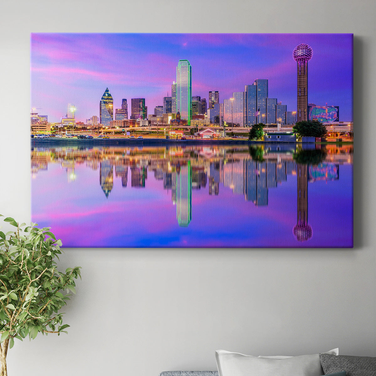 Dallas, Texas, USA - Canvas Art Print