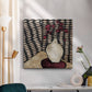 Retro White Vase - Canvas Art Print