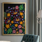 Muddled Flowers I - Modern Framed Canvas Print
