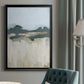 Brushstroke Badlands II - Modern Framed Canvas Print