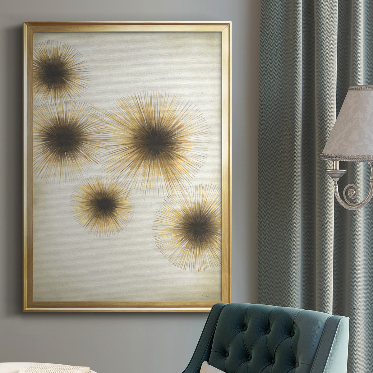 Starlight   - Modern Framed Canvas Print