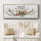 Rustic Cheer - Floater Framed Canvas Print