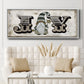 Winter Wonderland Friend Joy - Floater Framed Canvas Print