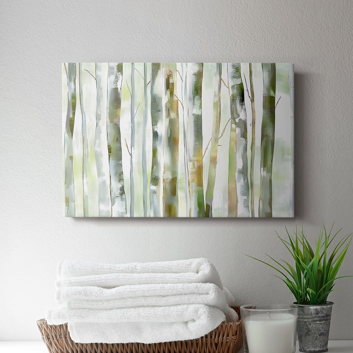 Abstract Forest XVIII - Canvas Art Print