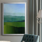 Blue Ridge Fade II - Modern Framed Canvas Print