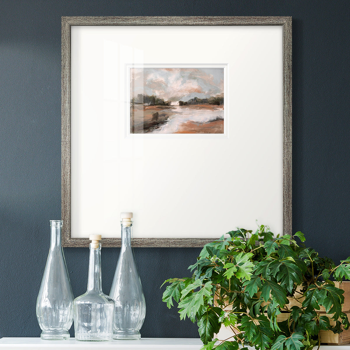 South Pond Premium Framed Print Double Matboard