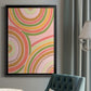 Abstract Rainbow II - Modern Framed Canvas Print