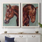 Paint by Number Horse I - Premium Framed Canvas 2 Piece Set - Ready to Hang