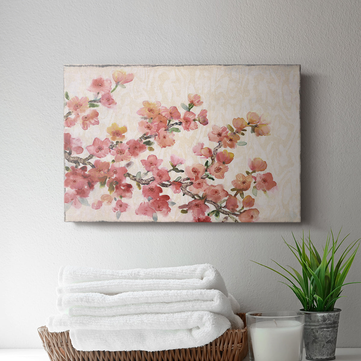 Cherry Blossom Composition II - Canvas Art Print