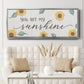 You Are My Sunshine - Floater Framed Canvas Print