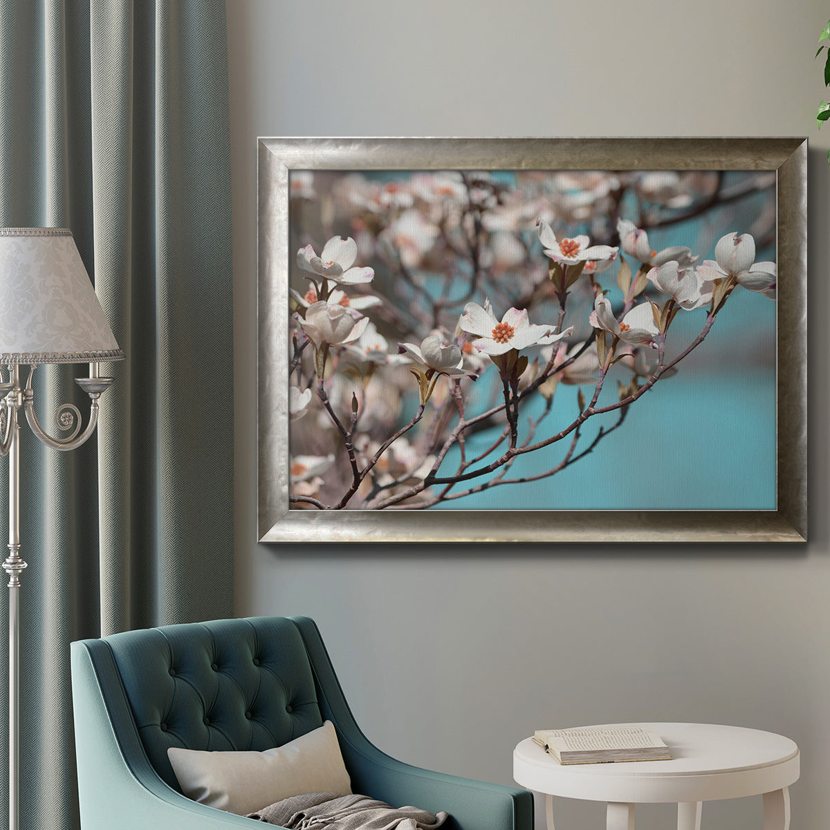 Dogwood Spring III Premium Framed Canvas- Ready to Hang