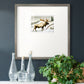 Snow Elk Premium Framed Print Double Matboard