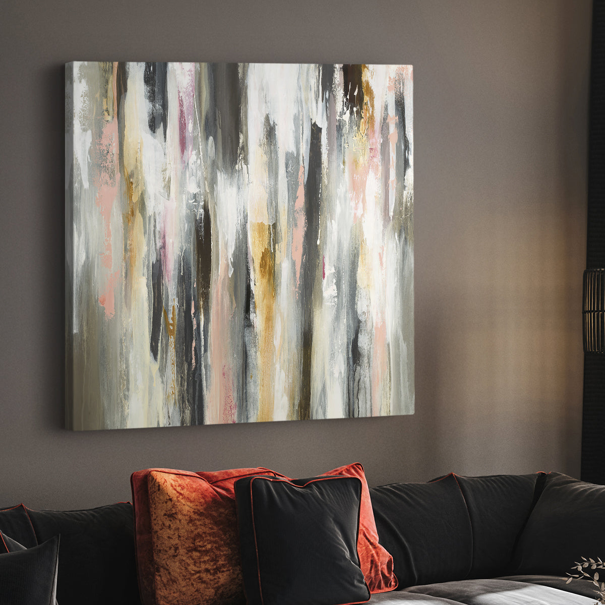 Color Ripple II - Canvas Art Print