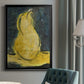 Urban Pear II - Modern Framed Canvas Print