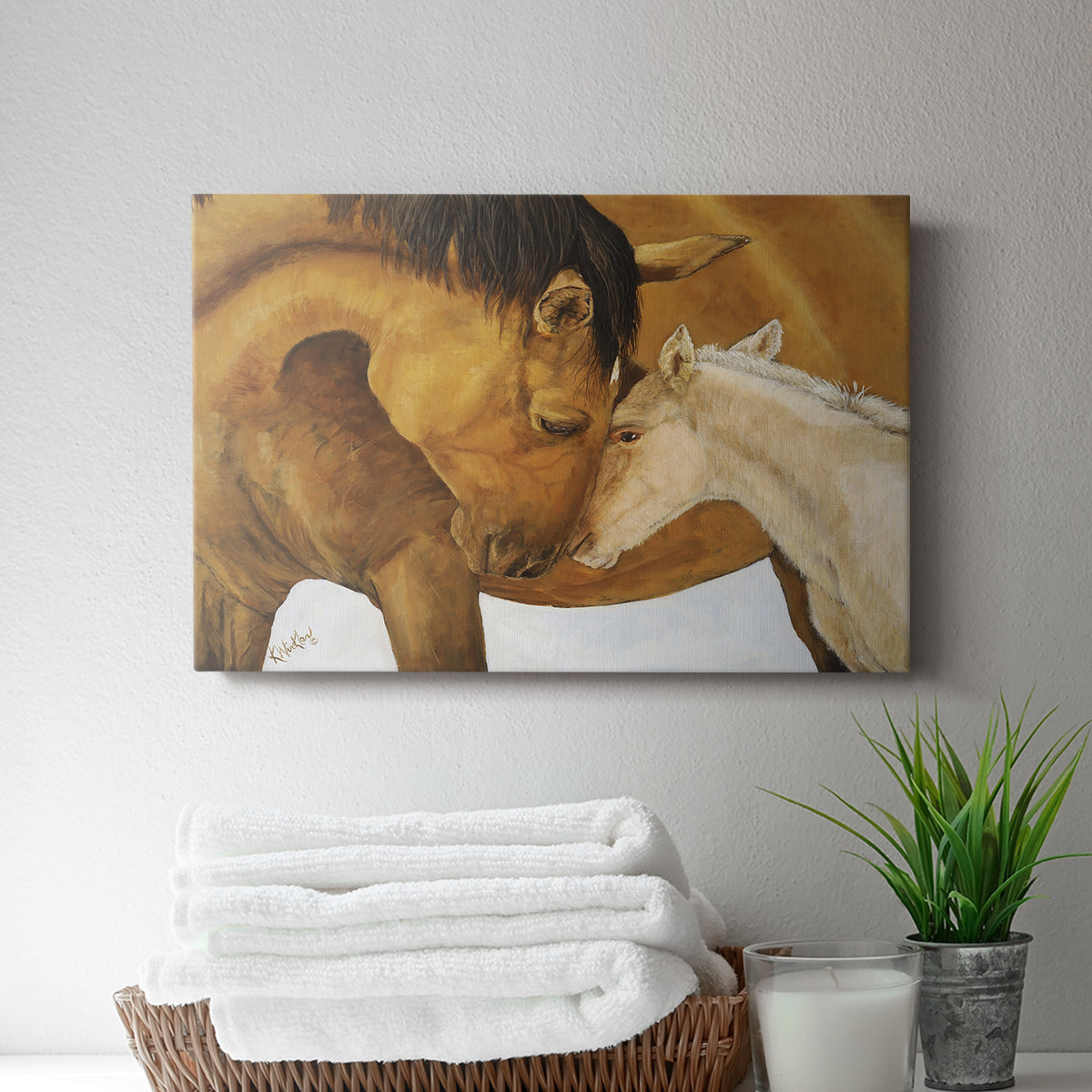 To Know Me is to Love Me I - Canvas Art Print