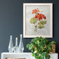 Linen Geranium - Premium Canvas Framed in Barnwood - Ready to Hang