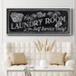 Self Service - Floater Framed Canvas Print