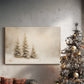 Yule of Tinsel-Gold Serenade - Canvas Art Print