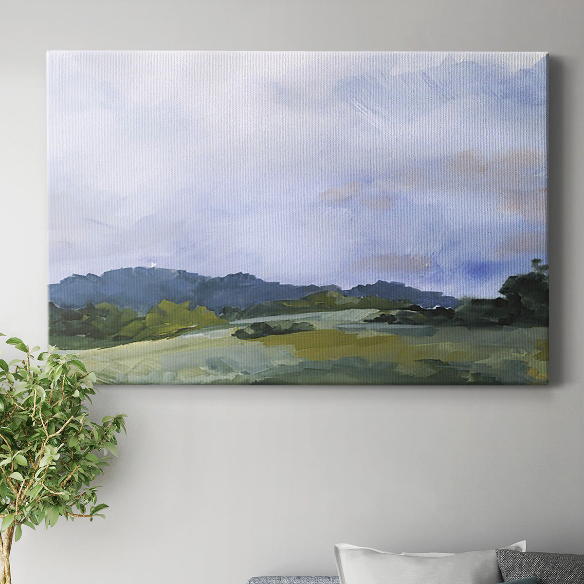 Pastoral Horizons II Premium Gallery Wrapped Canvas - Ready to Hang