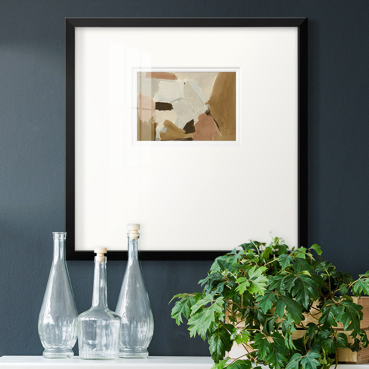 Almondine I Premium Framed Print Double Matboard