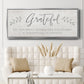 Grateful for Everything - Floater Framed Canvas Print