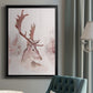 Blush Deer - Modern Framed Canvas Print