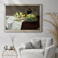 Still Life with Melon and Peaches - Ornate Framed Canvas Print