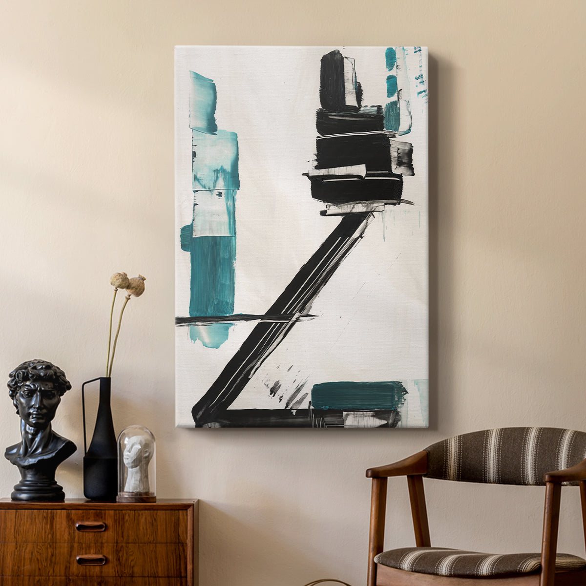 Geometry Notes IV - Canvas Art Print