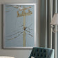 Wires V - Modern Framed Canvas Print