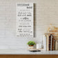 Bathroom Rules - Premium Gallery Wrapped Canvas - Ready to Hang