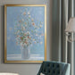 Cherry Blossom Arrangement - Modern Framed Canvas Print