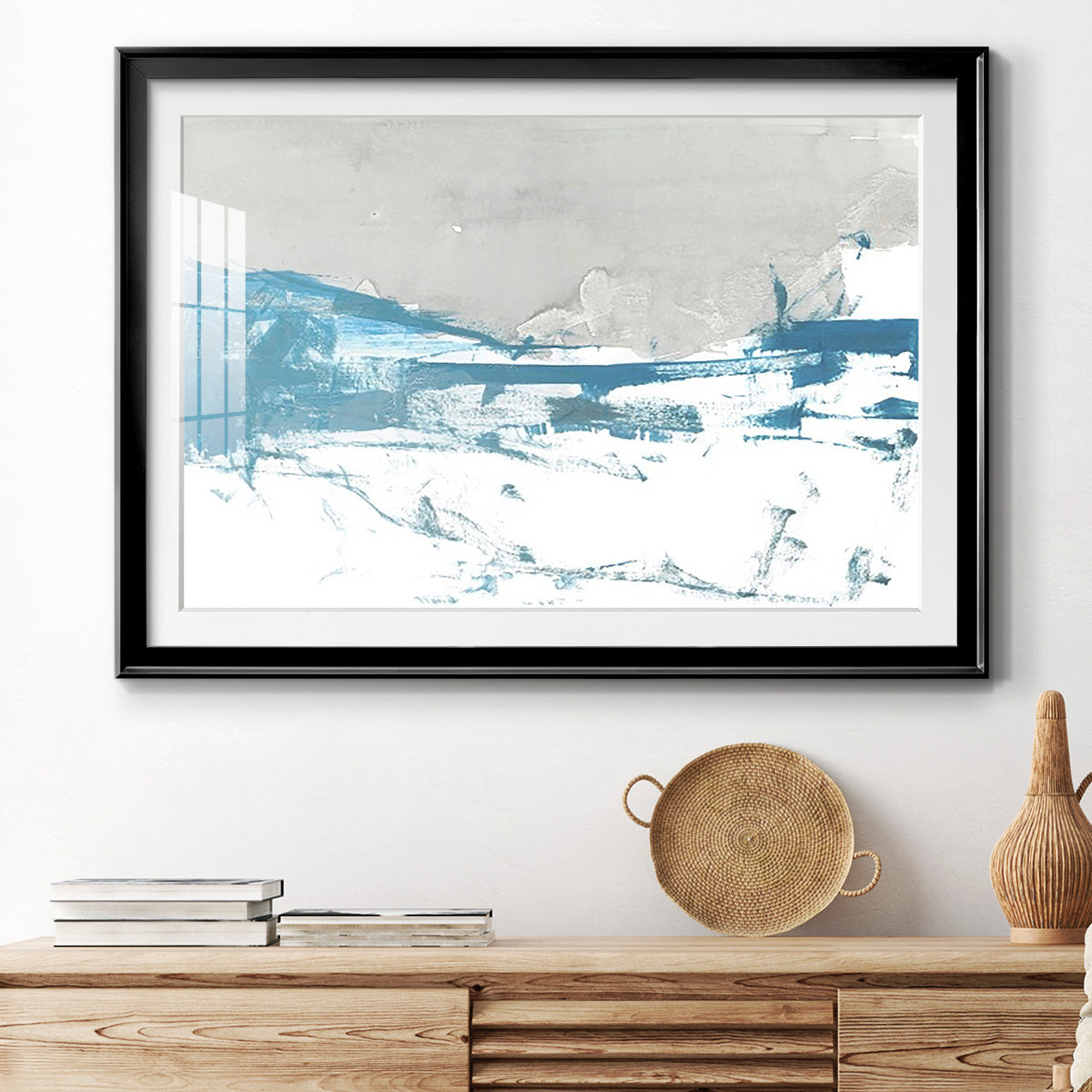 Meta Land I Premium Framed Print - Ready to Hang