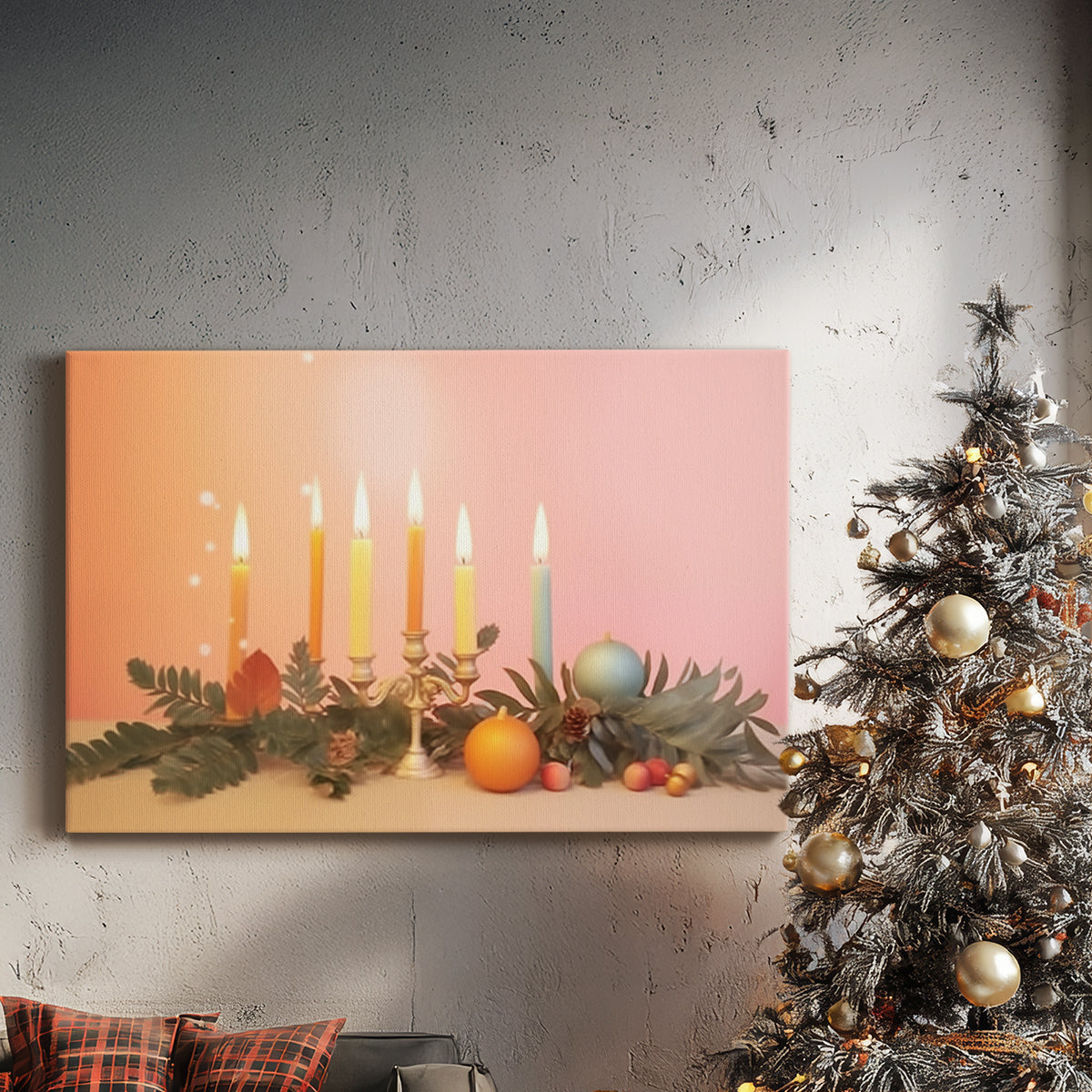 Crimson Serenade - Canvas Art Print