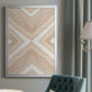 Diametric Clementine II - Modern Framed Canvas Print