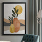 Adobe Moon II - Modern Framed Canvas Print