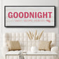 Princess Goodnight - Floater Framed Canvas Print