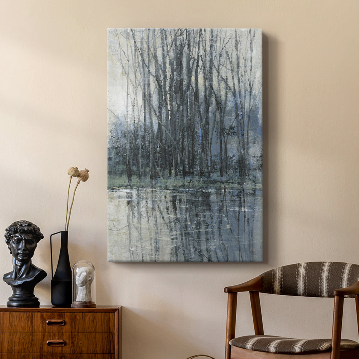 Morning Drizzle II - Canvas Art Print