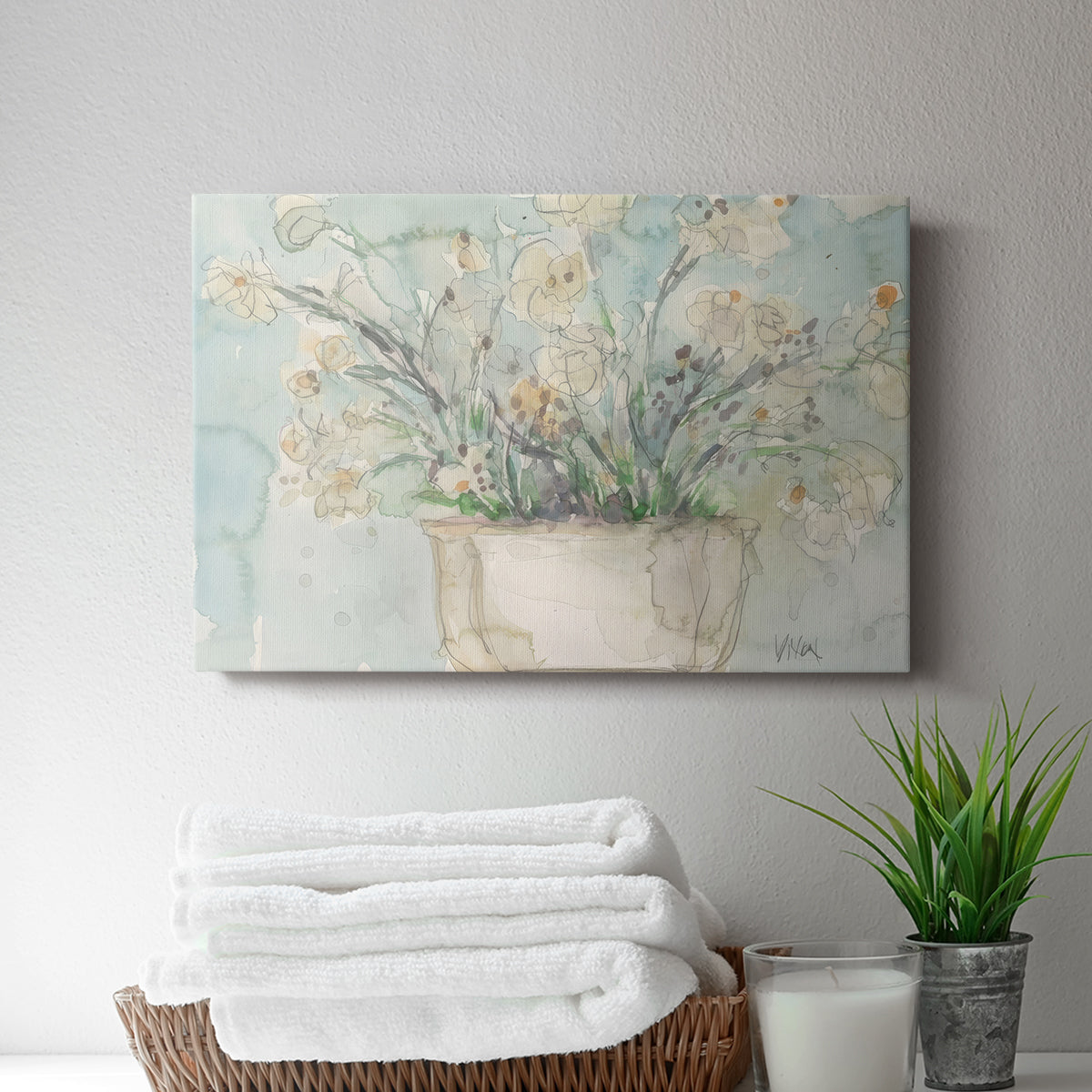 Tabletop Display I - Canvas Art Print