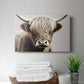 Highland Cow LXXXVI - Canvas Art Print