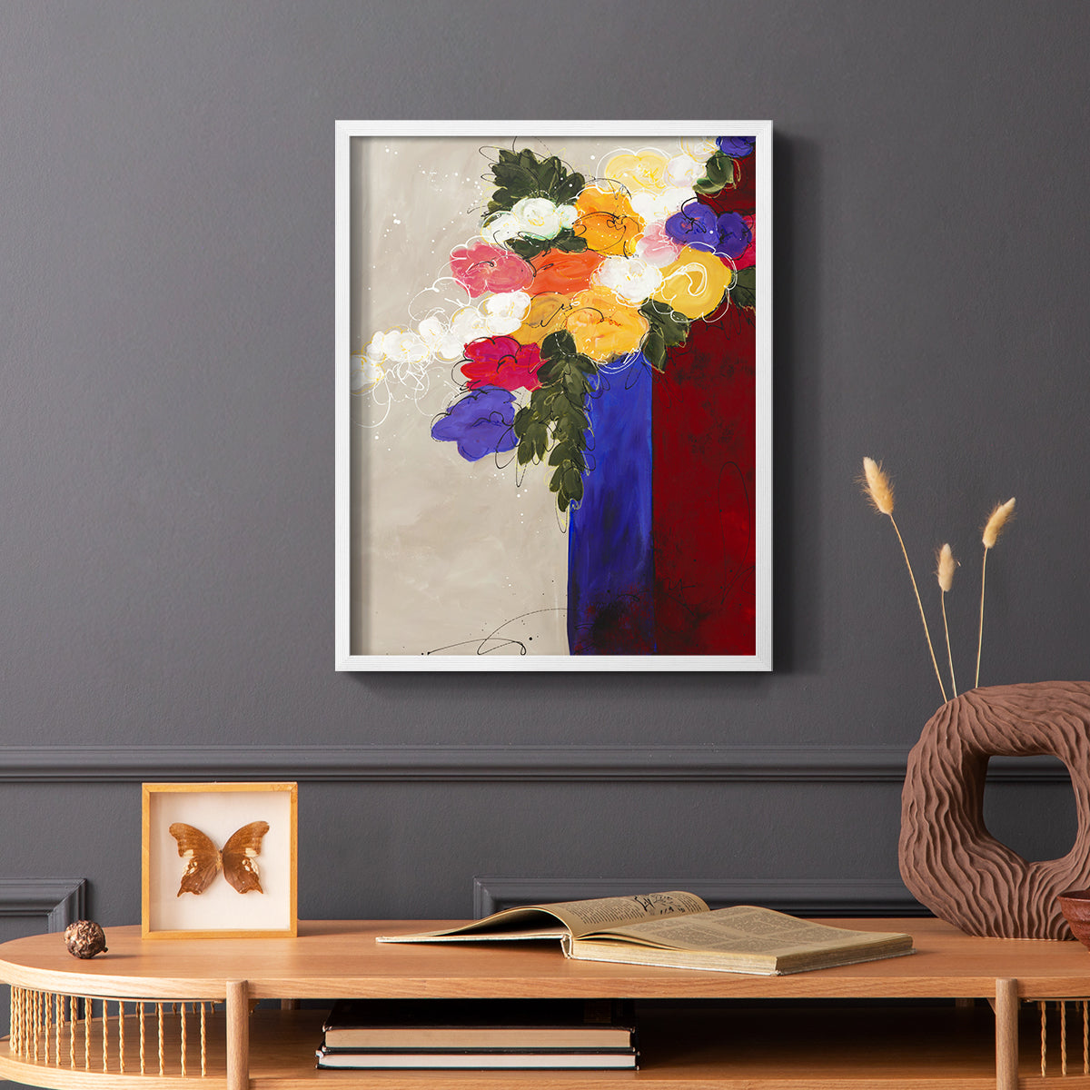 For Me - Restickable Framed Art Print