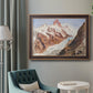Schreckhorn, Eismeer - Ornate Framed Canvas Print
