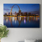 Gateway Arch at Twilight - Canvas Art Print